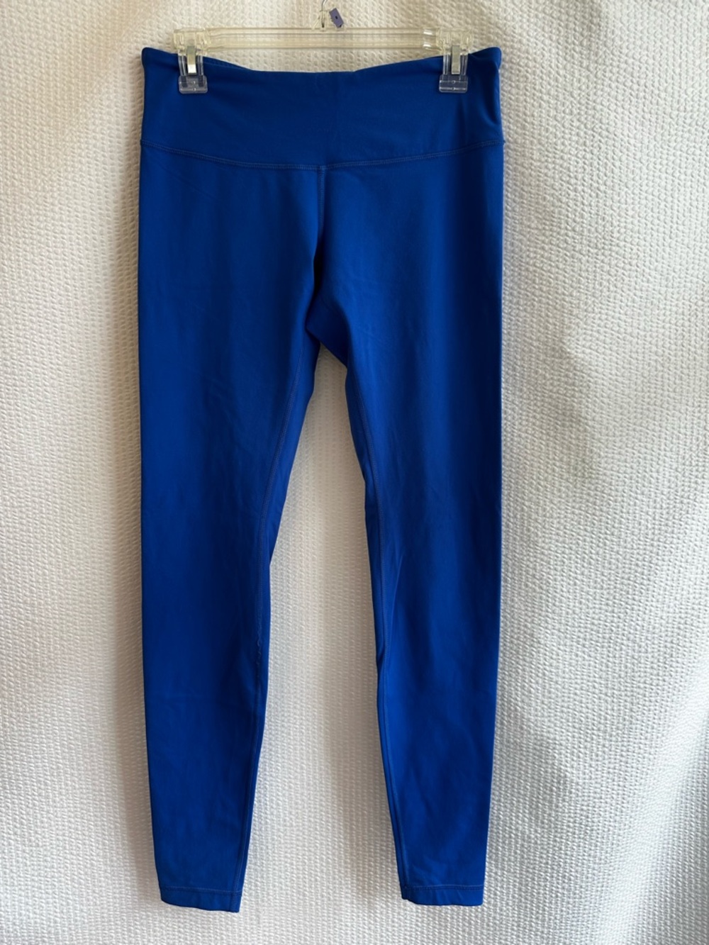 LULULEMON Royal Blue High Rise Leggings Size 8 Full Length Yoga Workout Pants